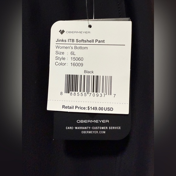 NWT Obermeyer Jinks ITB Soft Shell Pants - Women's - Picture 6 of 14